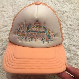 North Face Mountain Culture Snapback Mesh Foamy Embroidered Aztec Women’s Hat